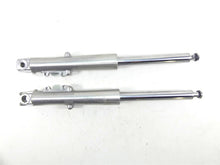 Load image into Gallery viewer, 2008 Harley Touring FLHX Street Glide Straight Front Fork Leg Set 41mm 46502-06