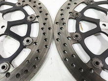 Load image into Gallery viewer, 2009 Ducati Monster 1100 S Front Brake Rotor Disc Set 49240851A | Mototech271