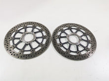 Load image into Gallery viewer, 2012 Ducati Streetfighter 848 Front Brake Rotor Disc Set 49241011A 49241191A