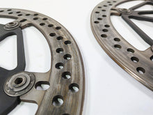 Load image into Gallery viewer, 2018 Aprilia RSV4 RR Brembo Front Brake Disc Rotor Set 330mm 2B001135 2B001136