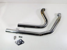 Load image into Gallery viewer, 2008 Ultima Motorcycles Fat Bastard Straight Chrome Pipe Exhaust System