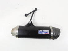 Load image into Gallery viewer, Inlet 54mm 17.5" Long Left Leo Vince Universal Exhaust Pipe Muffler Silencer Can