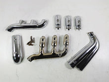 Load image into Gallery viewer, 2006 Triumph Rocket 3 Exhaust Chrome Heat Shield Cover Set T2208512 | Mototech271