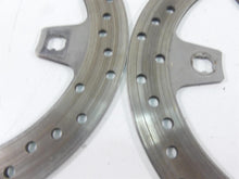 Load image into Gallery viewer, 2013 Harley Touring FLHTP Electra Glide Front Brake Disc Rotor Set 41500017 | Mototech271