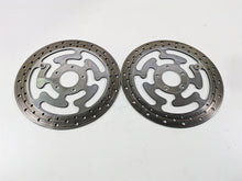 Load image into Gallery viewer, 2016 Harley Touring FLHR Road King Front Brake Disc Rotor Set 41808-08