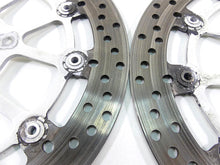 Load image into Gallery viewer, 2012 Ducati Monster 1100 EVO Front Brembo Brake Rotor Disc Set 49241011A | Mototech271