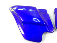 Load image into Gallery viewer, 2007 Harley Touring FLHRSE CVO Road King Side Cover Set Candy Cobalt 66048-97