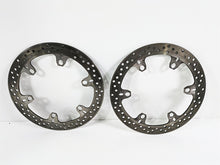 Load image into Gallery viewer, 2009 Ducati Multistrada 1100 S Brembo Front Brake Rotor Disc Set 49240781A