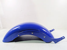 Load image into Gallery viewer, 2008 Ultima Motorcycles Fat Bastard Blue Rear Fender & Mounts - for 250 Tire