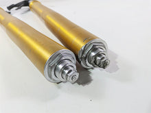 Load image into Gallery viewer, 2014 Yamaha YZFR1 R1 RN22 Front Forks Straight But Rash 1KB-23103- 1KB-23102-