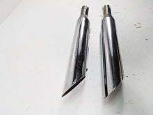 Load image into Gallery viewer, 2006 Harley Softail FXSTSI Springer Screamin Eagle 2 II Slash Cut Slip On Mufflers & Baffles