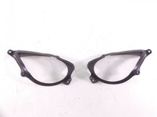 Load image into Gallery viewer, 2008 Kawasaki ZX6R Ninja Headlight Covers Parking Center Light Set 14073-0134-21