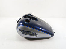 Load image into Gallery viewer, 1999 Harley Dyna FXDL Low Rider Blue Diamond Ice Fuel Gas Tank -Read 61054-96