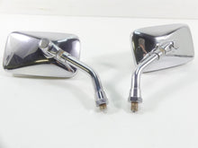 Load image into Gallery viewer, 2007 Honda VTX1800 T1 Left Right Rectangle Chrome Rear View Mirror Set | Mototech271