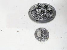 Load image into Gallery viewer, Harley Davidson Twin Cam Skull Seven Deadly Sins Aged Aluminum Derby & Cam Cover | Mototech271