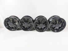 Load image into Gallery viewer, 2011 Can-Am Outlander 650 4X4 XT Oem 12x6 Front 12x7.5 Rear Wheel Set 705400687