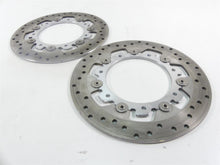 Load image into Gallery viewer, 2010 Harley Touring FLHX Street Glide Front CVO Agitator Brake Disc Set 38102-11
