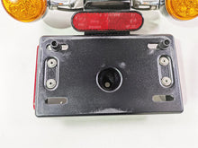 Load image into Gallery viewer, 2017 Indian Chieftain Limited Taillight Blinker Plate Holder Set Chrome 5138445