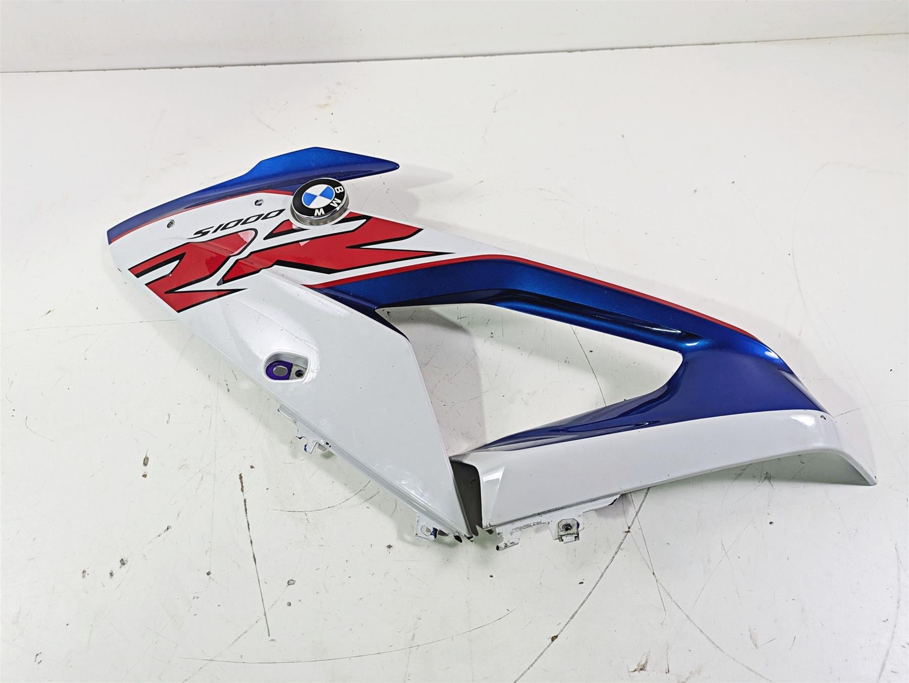 2017 BMW S1000RR K46 Left Main Side Fairing Cover Led Emblem