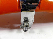 Load image into Gallery viewer, 2005 Harley VRSCSE CVO V-Rod Front Fender & Bracket Orange 59115-05 59020-01A