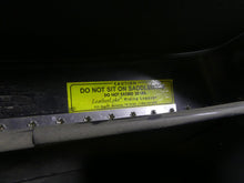 Load image into Gallery viewer, 2002 Yamaha XVS1100 V-Star Left Leatherlyke Cross Country Saddlebag ACC625