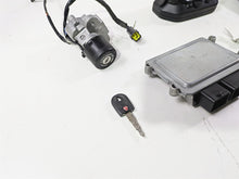 Load image into Gallery viewer, 2016 Ducati Monster 1200 S Cdi Ecm Bbox Speedo Ignition Switch Key 7K 28642331A