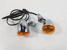Load image into Gallery viewer, 2006 Harley Softail FXSTSI Springer Front Blinker Turn Signal Set 68972-00