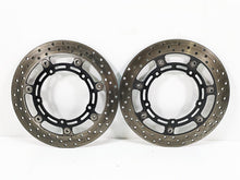 Load image into Gallery viewer, 2009 Yamaha XV1900 Raider Front Brake Rotor Disc Set 5VX-2581T-01-00