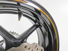 Load image into Gallery viewer, 2020 Kawasaki ZX6R ZX636 Ninja Rear Wheel Rim Strgt 17x5.5 Enkei 41073-0729-18F