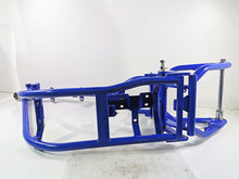 Load image into Gallery viewer, 2008 Ultima Motorcycles Fat Bastard Straight Blue Main Frame Swingarm Set With Manufacturers Statement Of Origin