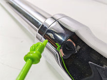 Load image into Gallery viewer, 2009 Harley FXCWC Softail Rocker Chrome Front Fork Leg Set 46950-08 46953-08