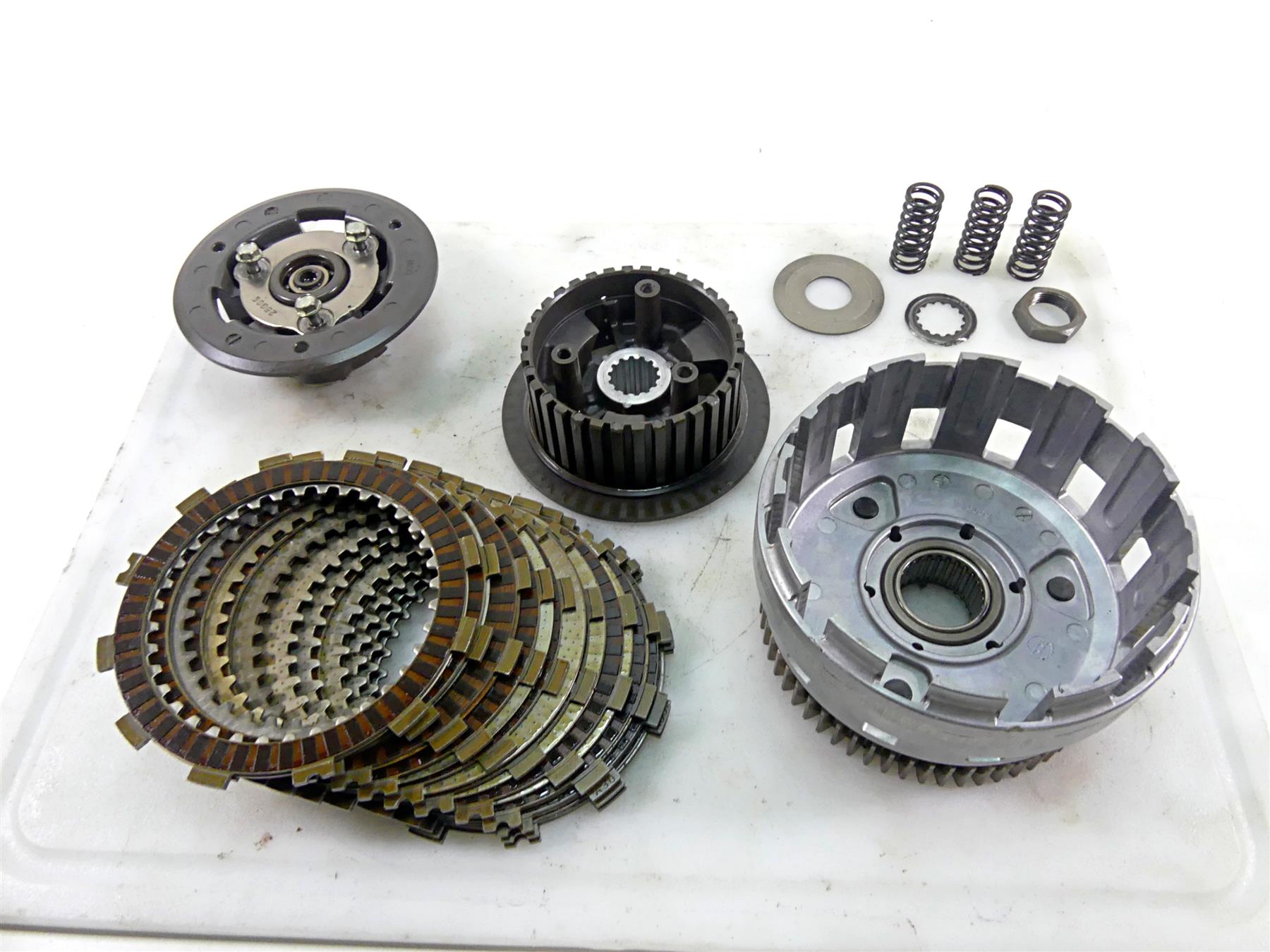 htle 2012 Ducati Monster 1100 EVO Clutch Basket Housing Friction Steel