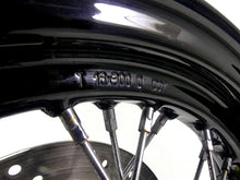 Load image into Gallery viewer, 2016 Harley Softail FLS Slim 16x3 Straight Spoke Rear Wheel Rim 55109-12