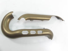 Load image into Gallery viewer, 2018 Harley Softail FXFB Fat Bob Exhaust Header Heat Shield Set 65400319