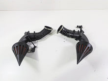 Load image into Gallery viewer, 2019 Suzuki M109R VZR1800 Boulevard Dual Spike Flat Black Red Filter AC-236-BK