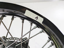 Load image into Gallery viewer, 2014 BMW R nine T R9T K21 Front Wheel Rim Black Spoke 17x3.5 -Ding 36318546108