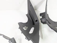Load image into Gallery viewer, 2020 Kawasaki ZX6R ZX636 Ninja Black Molded Plastic Infill Fairing Cover Set