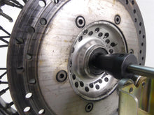 Load image into Gallery viewer, 2003 Honda VTX1300 S Straight Spoke Rear Wheel Rim 15x3.5 - Read 42650-MEA-670