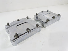 Load image into Gallery viewer, 2012 Harley Softail FLSTF Fat Boy Chrome Rocker Box & Valve Cover Set 17543-99A