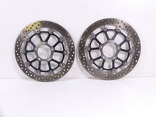 Load image into Gallery viewer, 2013 Ducati Hyperstrada 821 Front Straight Brake Disc Rotor Set 49241011A | Mototech271