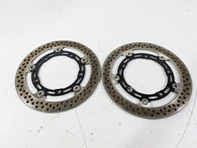 Load image into Gallery viewer, 2022 Kawasaki ZR900RS Cafe Front Brake Disc Rotor Set - 3k Only 41080-0677-11I | Mototech271
