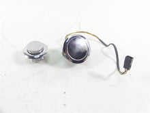 Load image into Gallery viewer, 2008 Harley Softail FXSTB Night Train Chrome Pop Up Fuel Gauge Cap Set 62823-08D