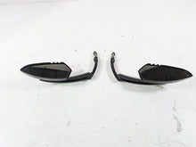 Load image into Gallery viewer, 2008 Harley Touring FLHTCU E-Glide 105TH Kuryakyn Black Rambo Scythe Knife Blade Mirrors 1760 | Mototech271