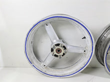 Load image into Gallery viewer, 2001 Suzuki SV650 Front Rear Wheel Rim 17x3.5 17x4.5 54111-03FA0 54111-03FA1