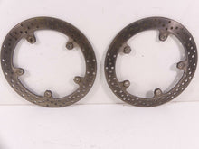 Load image into Gallery viewer, 2008 BMW R1200RT K26 Front Brake Rotors Disc Set D=320 34117711428