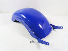 Load image into Gallery viewer, 2008 Ultima Motorcycles Fat Bastard Blue Rear Fender & Mounts - for 250 Tire