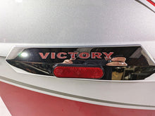 Load image into Gallery viewer, 2012 Victory Cross Country Left Saddlebag Saddle Bag Sunset Red 5438372