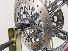 Load image into Gallery viewer, 2014 Harley Touring FLHTK Electra Glide 17x3 Chisel Custom Front Wheel 43300057