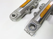 Load image into Gallery viewer, 2016 Harley Touring FLHR Road King Front Fork Leg Set - 49mm 45400021 45400022