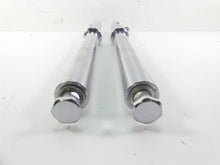 Load image into Gallery viewer, 2008 Harley FXCWC Softail Rocker C Chrome 49mm Front Fork Legs 46950-08 46953-08